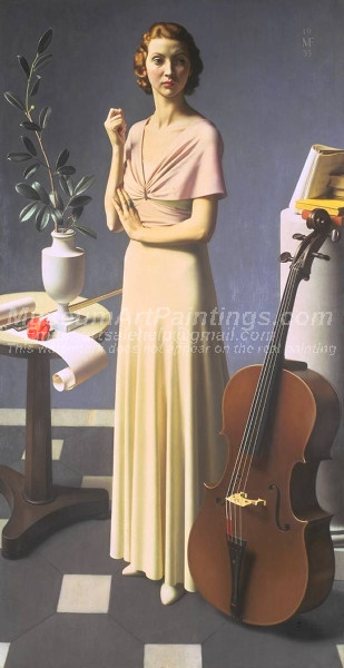 Portrait of a Young Woman by Meredith Frampton