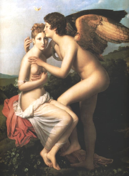 Psyche and Amour by Baron Francois Gerard