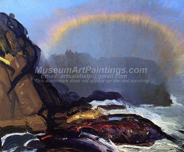 Rainbow Paintings Fog Rainbow