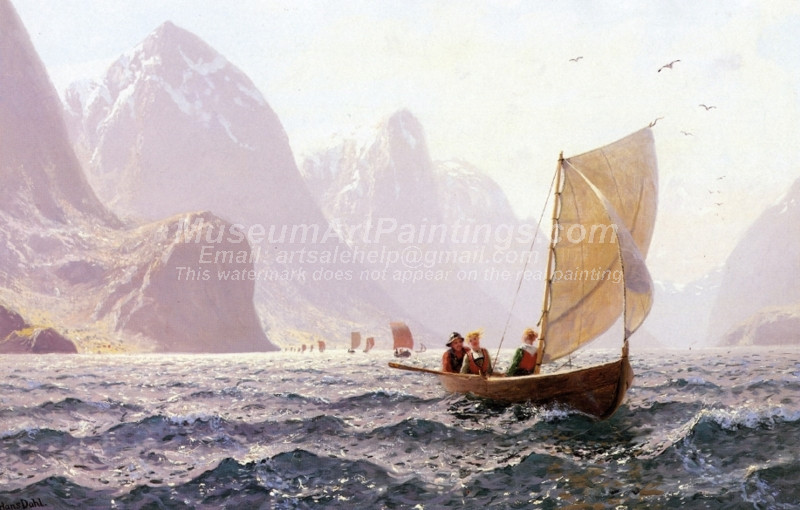 Regatta on a Norwegian Fiord