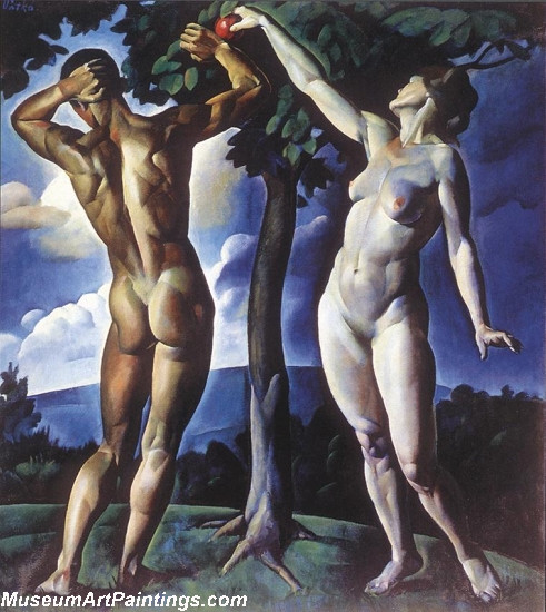 Religious Paintings Adam and Eve