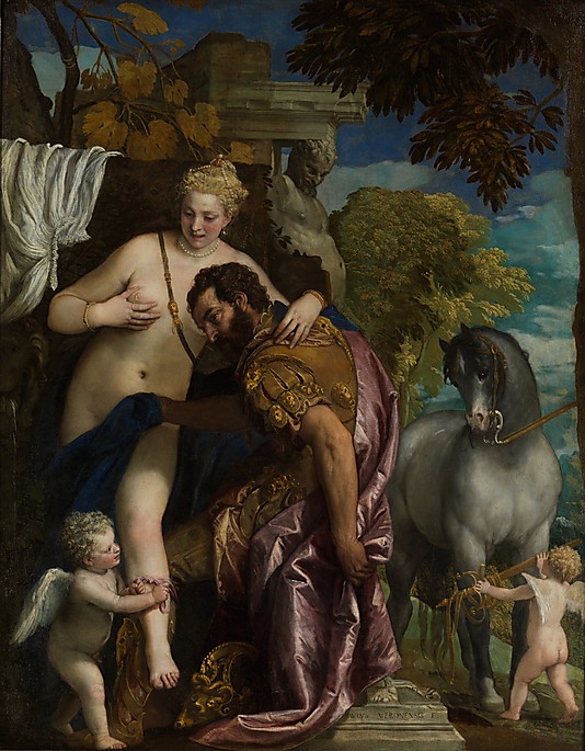 Religious Paintings Mars and Venus United by Love