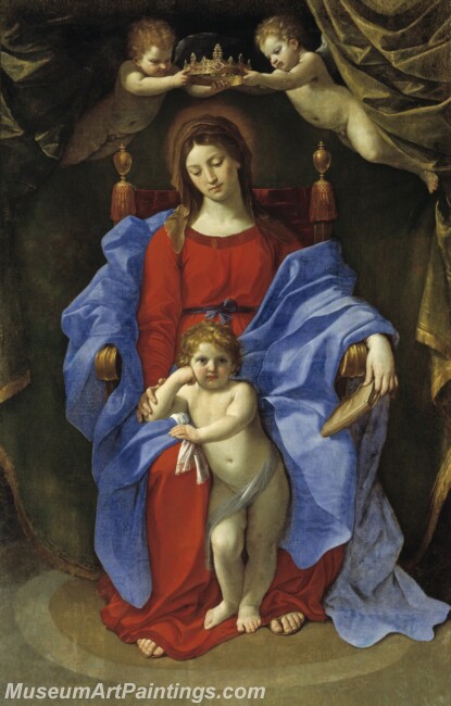 Reni Guido Virgen de la silla Painting