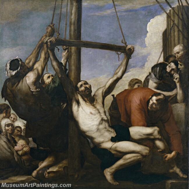 Ribera Josede Martirio de San Felipe Painting