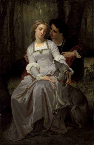 Romeo and Juliet by Hugues Merle