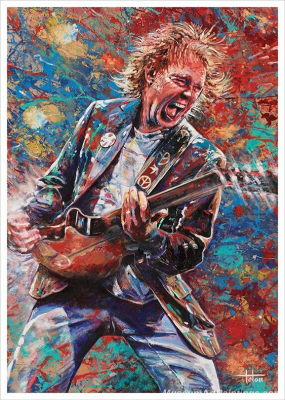 Rory Gallagher Art Paintings 08