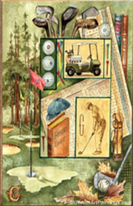 Rory Mcilroy Paintings Golf Paintings ART0034B