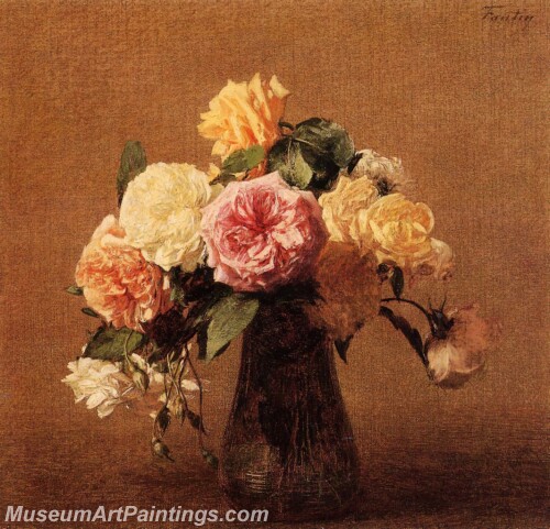 Rose Paintings 1 Painting