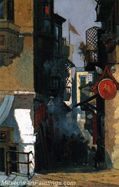 Ross Alley Chinatown Painting