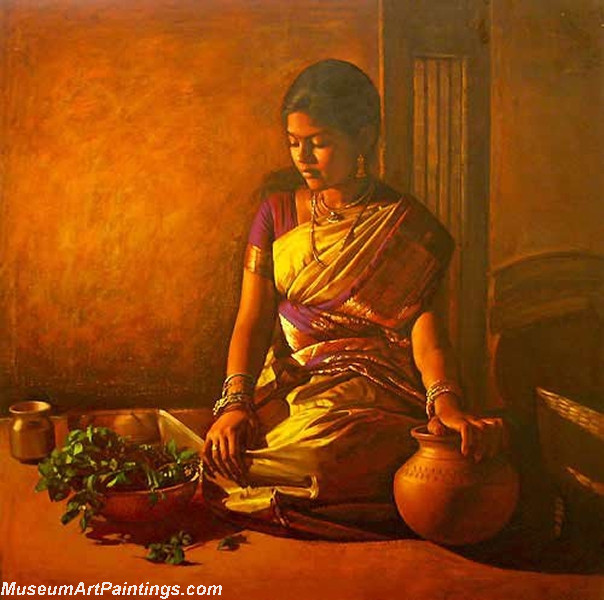 Rural Indian Women Paintings 012