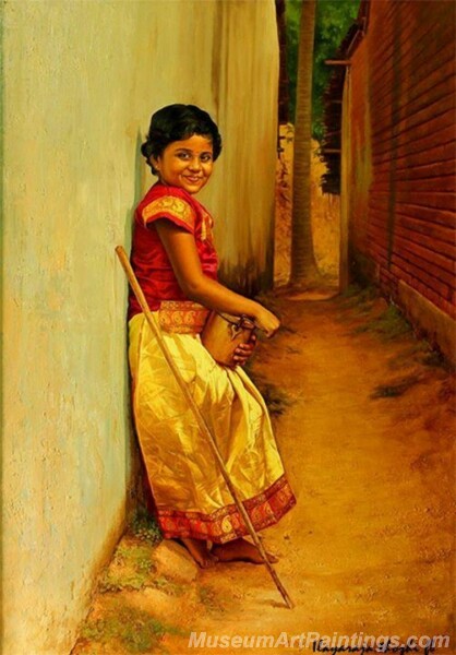 Rural Indian Women Paintings 026