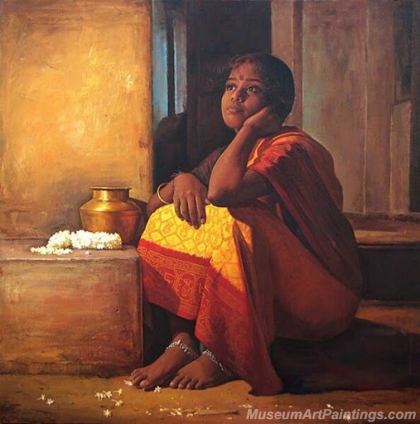 Rural Indian Women Paintings 027
