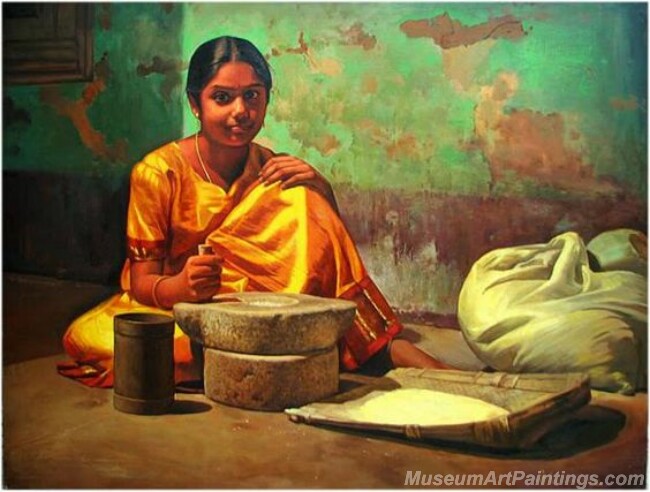 Rural Indian Women Paintings 029