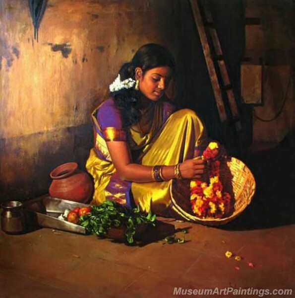 Rural Indian Women Paintings 030