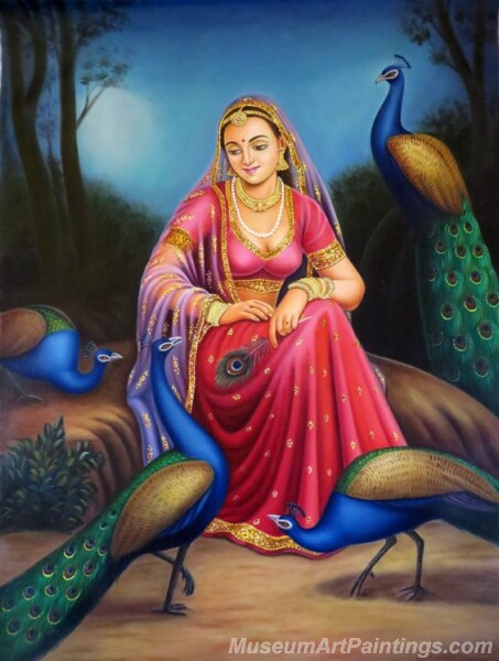 Rural Indian Women Paintings 053