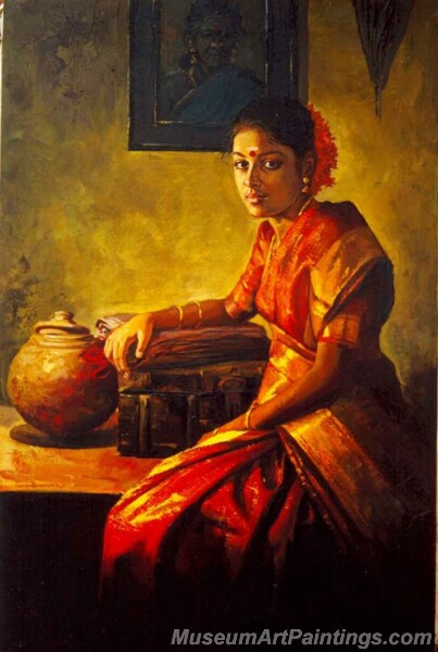 Rural Indian Women Paintings 064