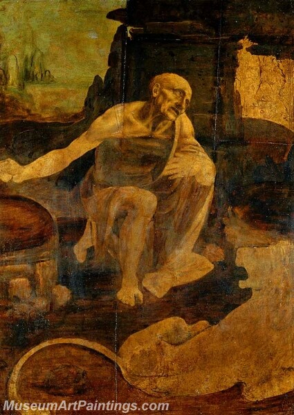 Saint Jerome Painting