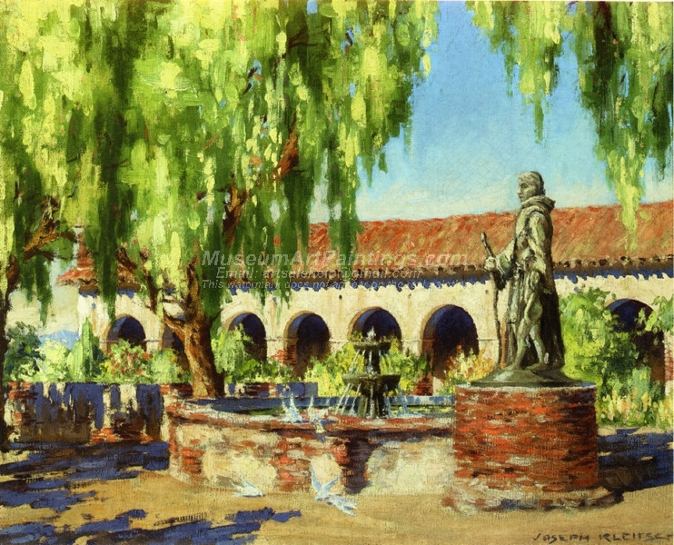 San Fernando Mission by Joseph Kleitsch