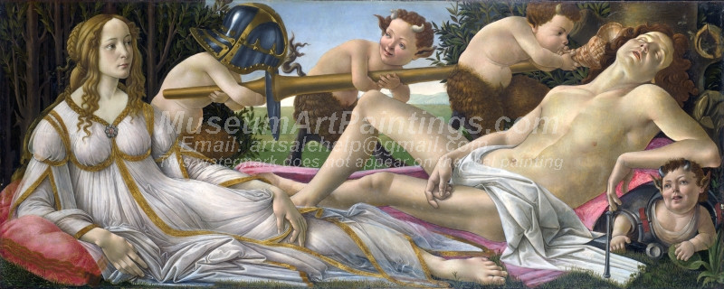 Sandro Botticelli Venus and Mars