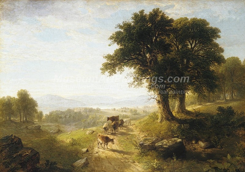 Scenery Paintings River Scene
