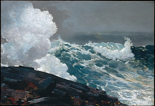 Seascape Painting by Winslow Homer