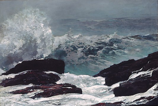 Seascape Paintings Maine Coast by Winslow Homer