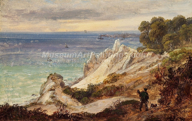 Seascape Paintings Moensklint