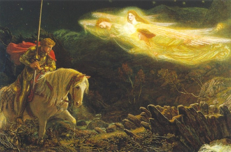 Sir Galahad by Arthur Hughes