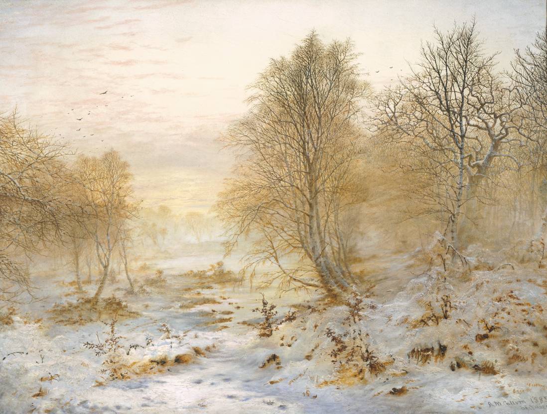 Snow Scene Paintings 013
