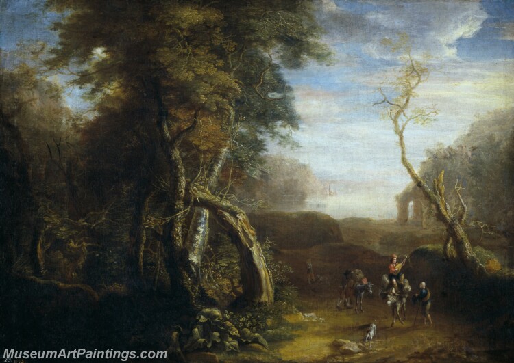Spierinck Pieter Paisaje de Italia Painting