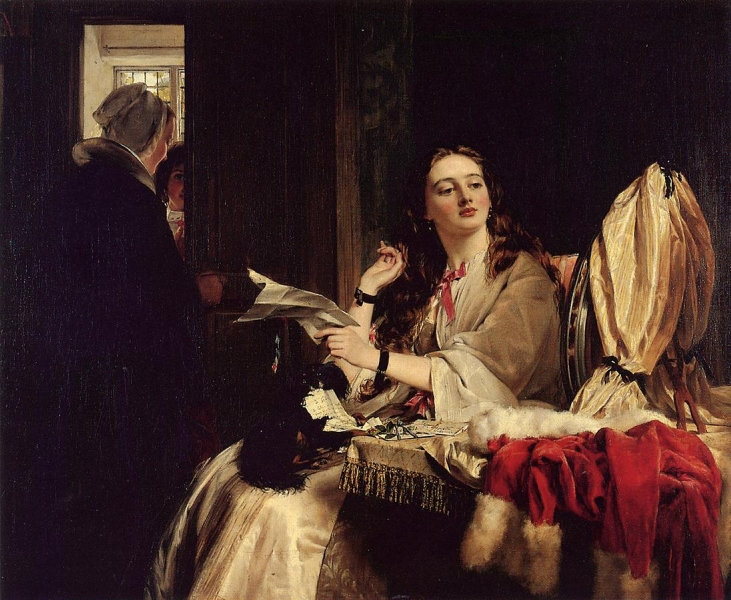 St Valentines Day by John Callcott Horsley