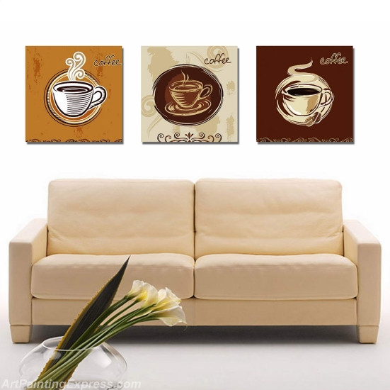 Still Life Paintings Modern Wall Art Canvas Prints Set Of 3 SLPM014