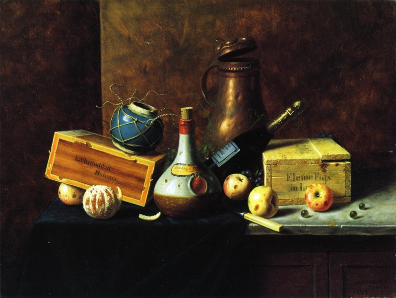 Still Life by William Michael Harnett