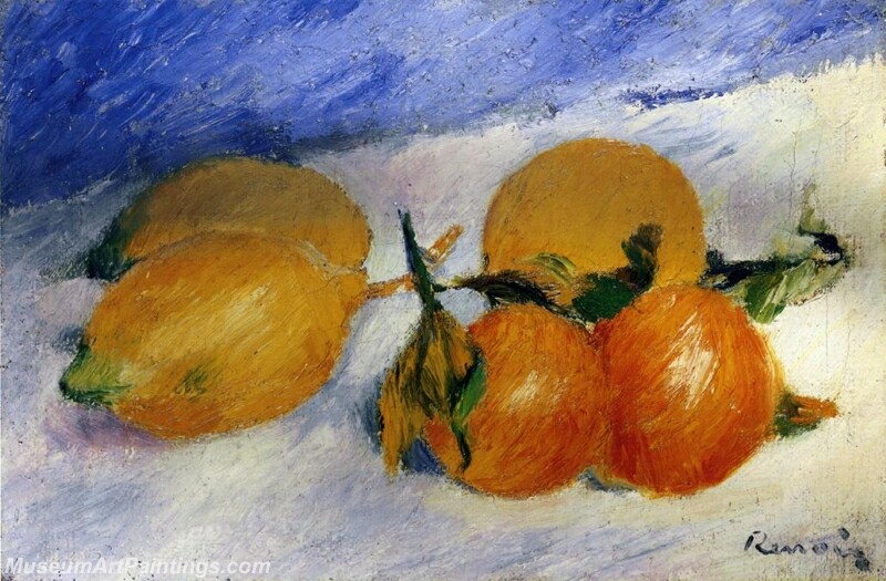 Still Life with Lemons and Oranges Painting