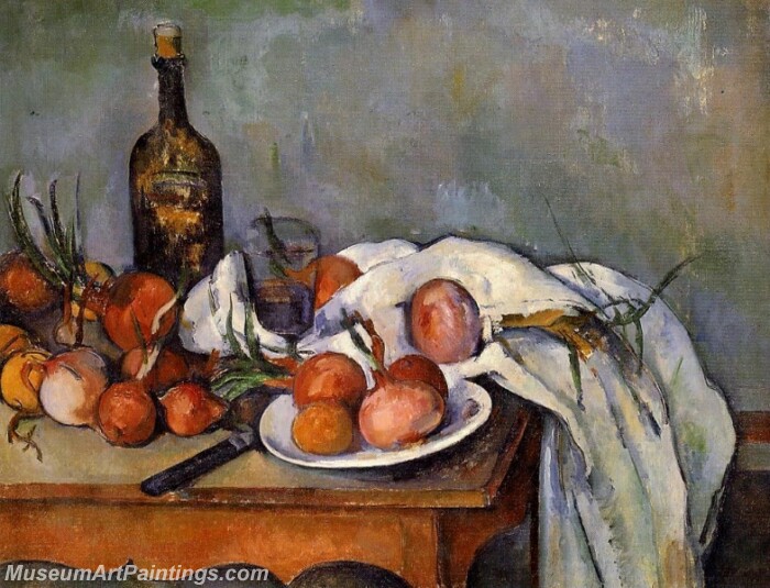 Still Life with Red Onions Painting