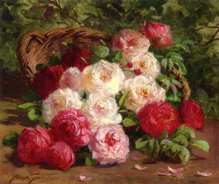 Still Life with Roses 2 by Abbott Fuller Graves
