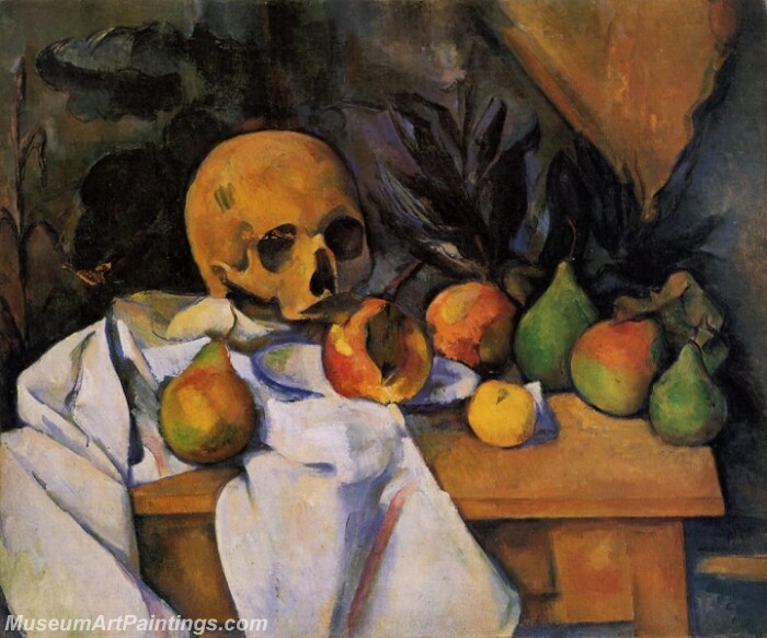 Still Life with Skull Painting