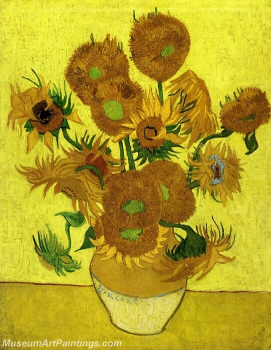 Still Life with Sunflowers Painting