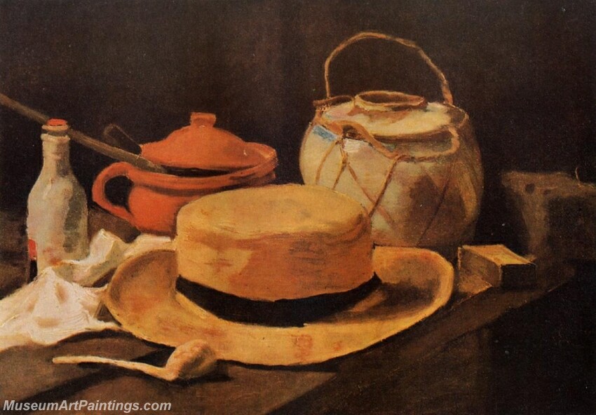 Still Life with Yellow Hat Painting