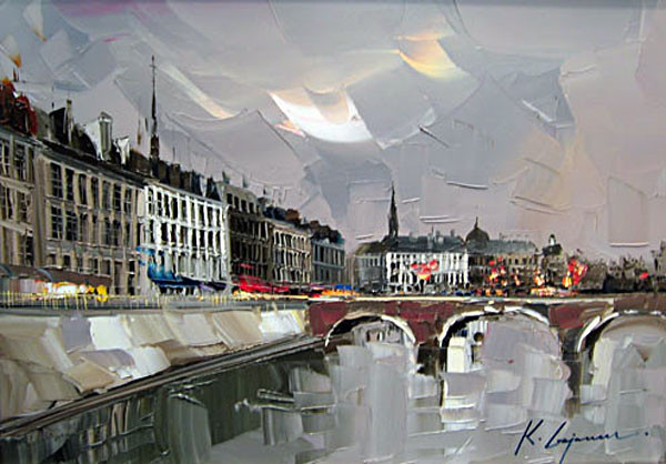 Street Scenery Paintings 025