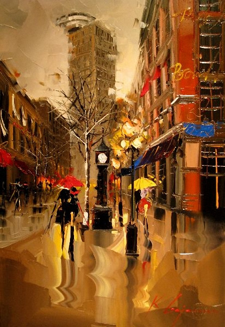 Street Scenery Paintings 027