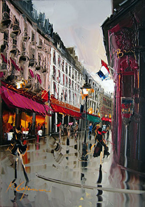 Street Scenery Paintings 030