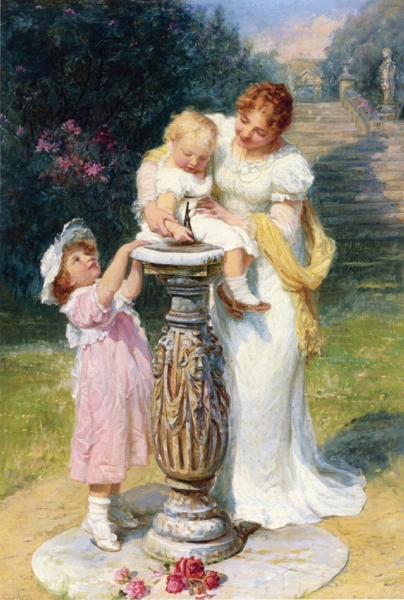 Sunny Hours by Frederick Morgan