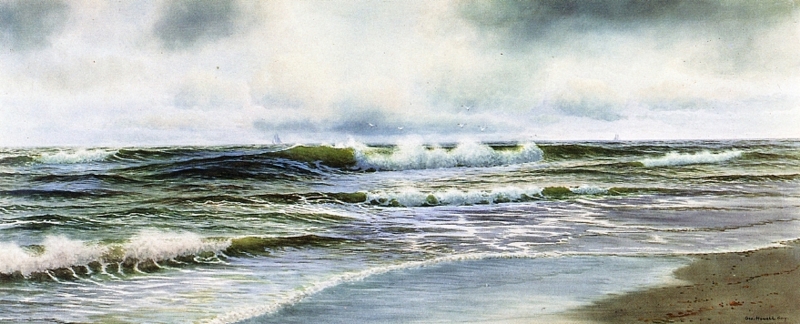 Surf at Northampton Long Island George Howell Gay