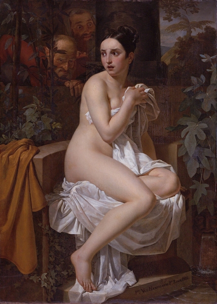Susanna and the Elders by Pieter van Hanselaere