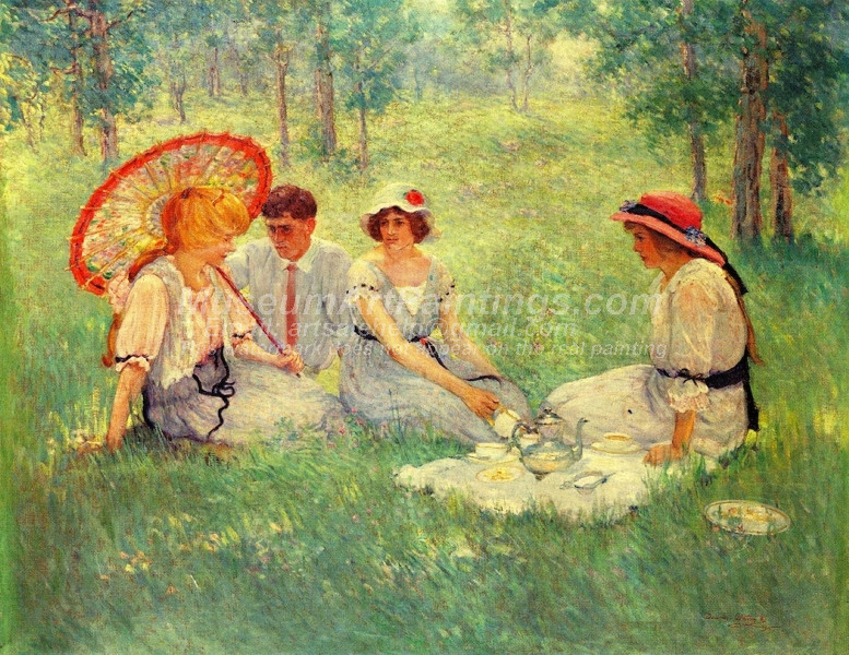 Tea on the Grass by Dawson Dawson Watson