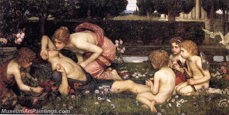 The Awakening of Adonis Painting