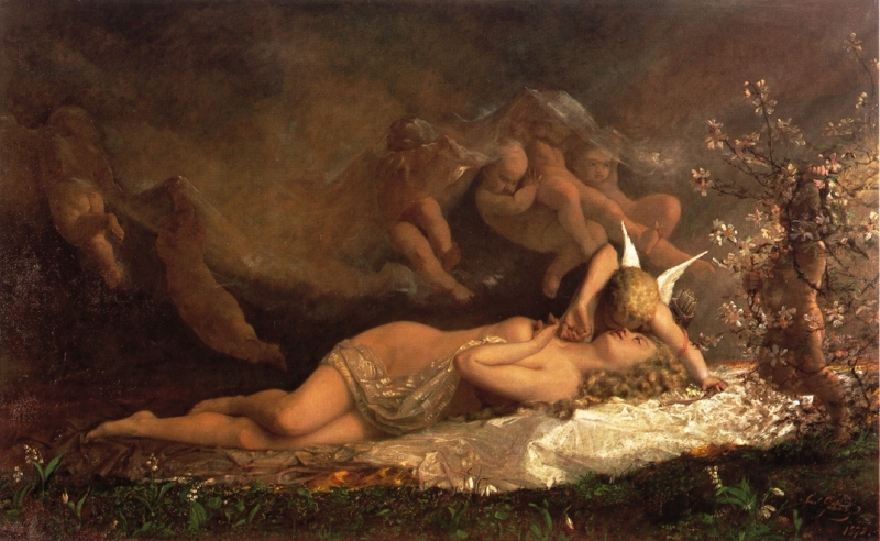 The Awakening of Spring by Carl Gutherz