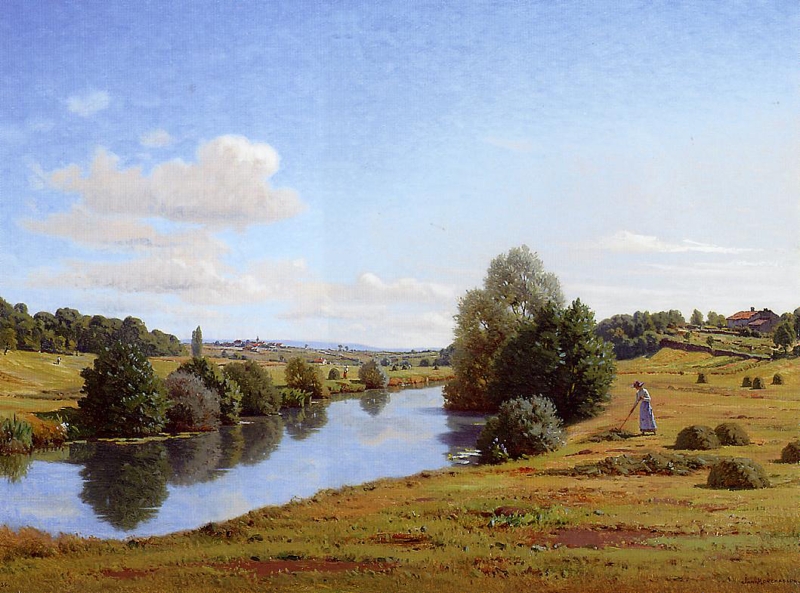 The Banks of the Saone near Chatillon
