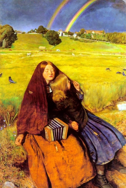 The Blind Girl by Sir John Everett Millais